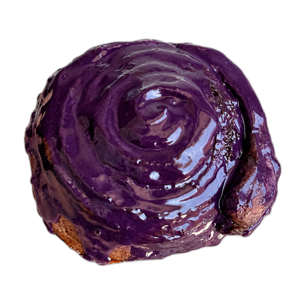 Ube Cinnamon Roll